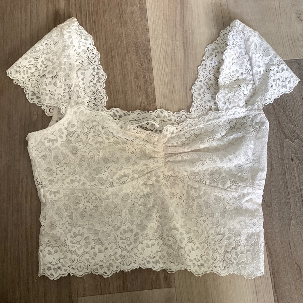 Abercrombie Lace Crop Top